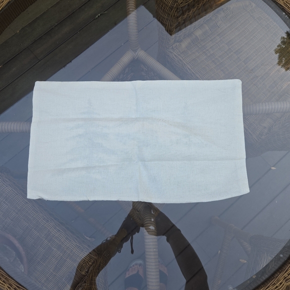 Single Decorative Pillow Cover with Pine Trees and very faint Snowflakes- NWOT - Picture 8 of 8